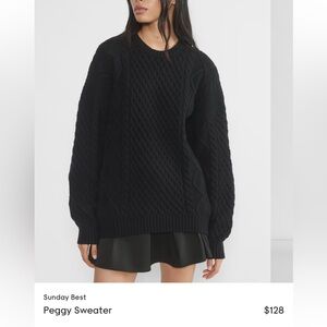Sunday Best Peggy Sweater- Aritzia